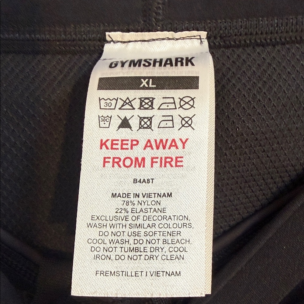 Gymshark Speed Run Performance Black Lightweight Training Running Leggings W XL - Picture 3 of 6